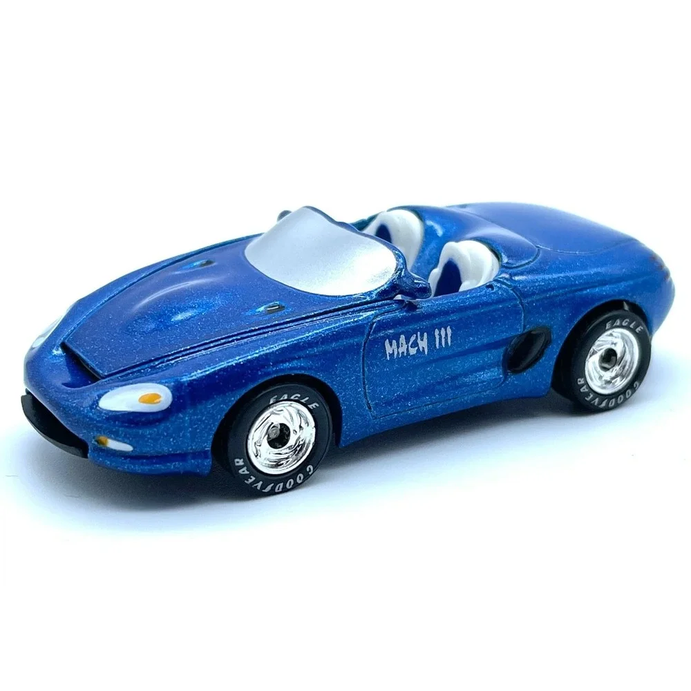 Matchbox 1990's Ford Mustang Mach lll 3 Car Metal Flake‎ Blue Diecast 1/62 Loose